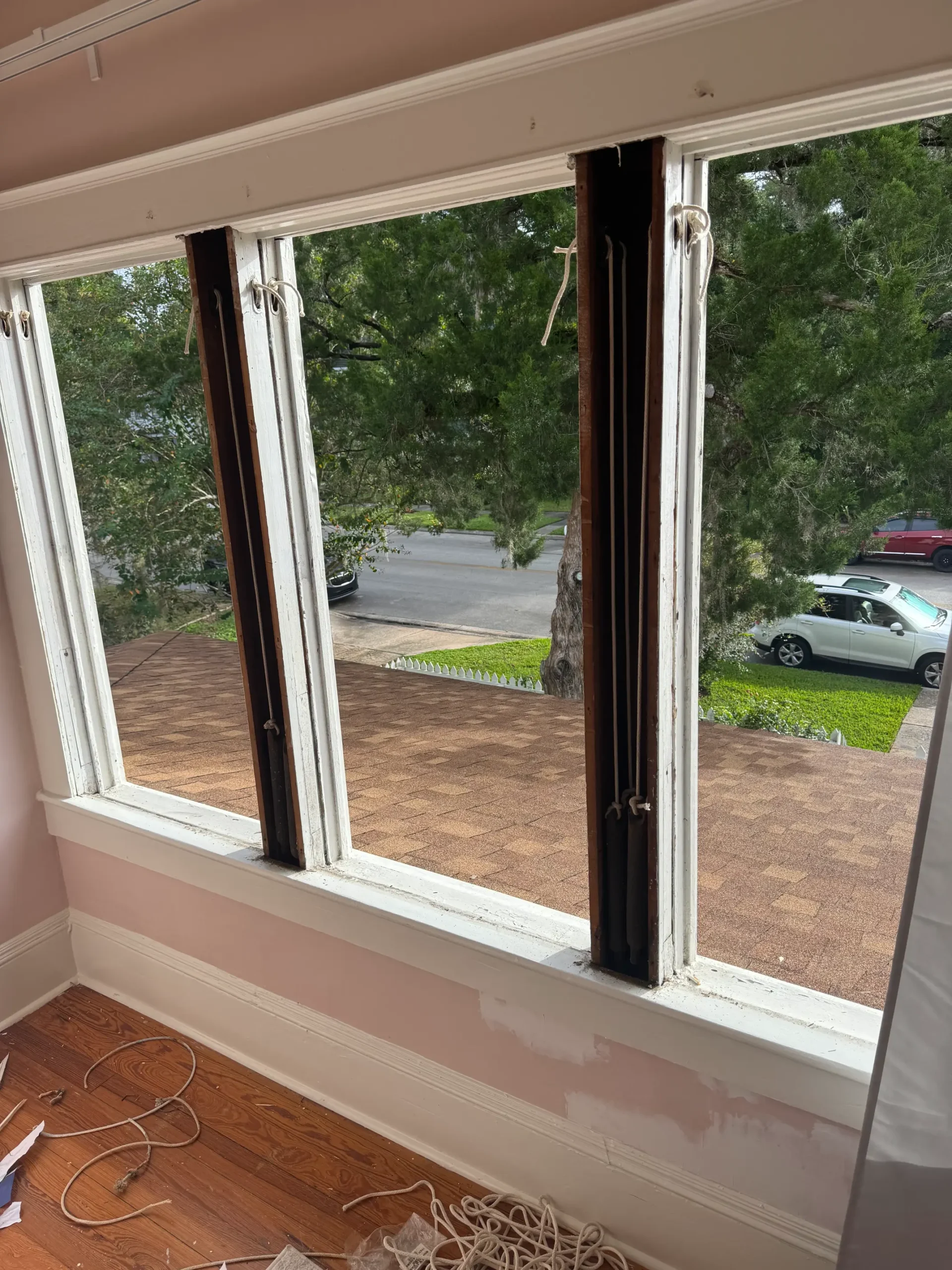 window restoration glazing rot termite damage glass repair sash double hung
