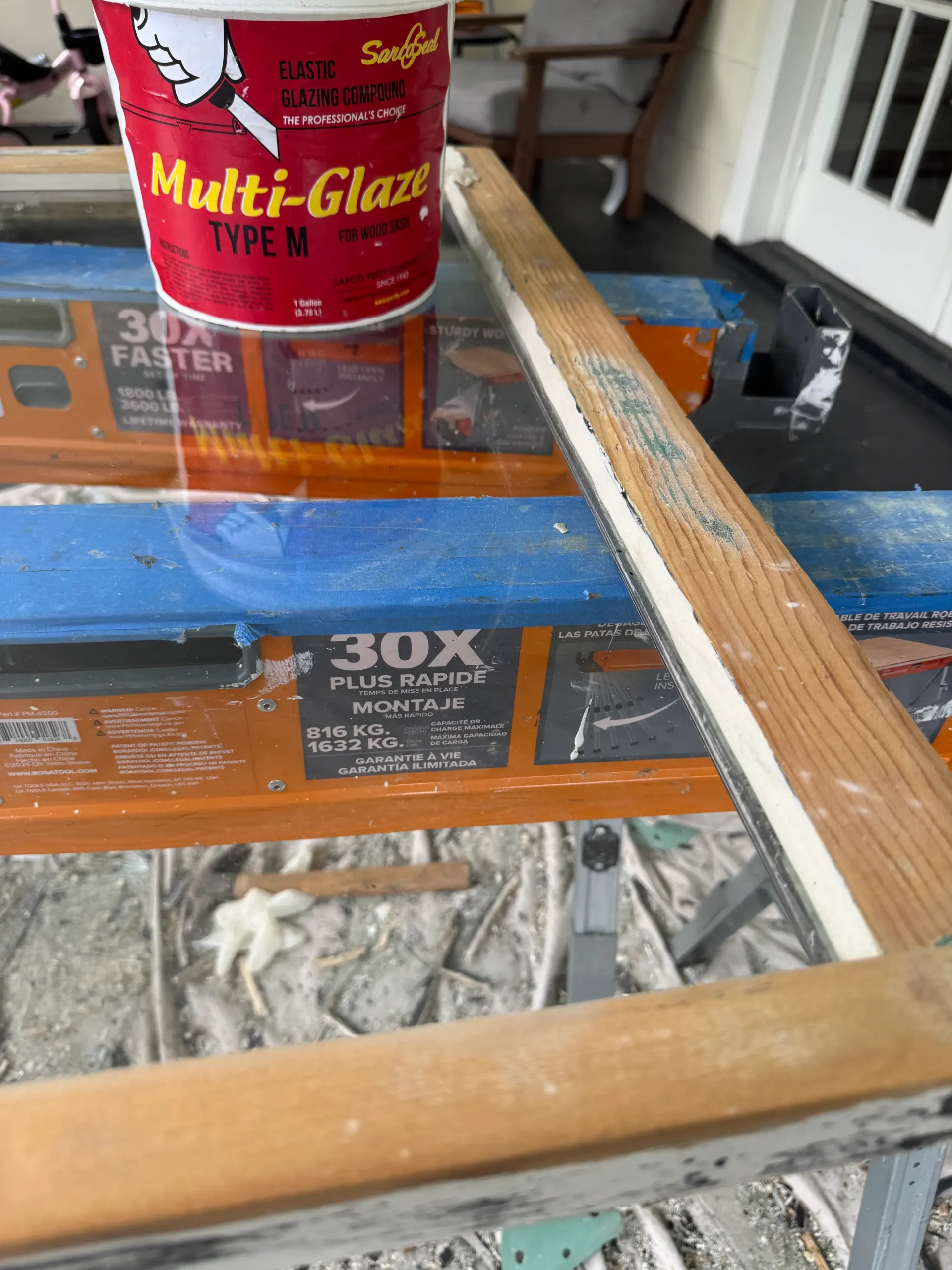 window restoration glazing rot termite damage glass repair sash double hung