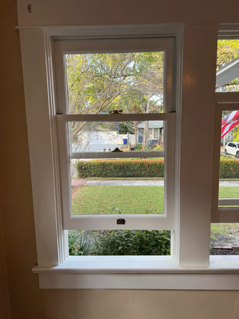 window restoration glazing rot termite damage glass repair sash double hung